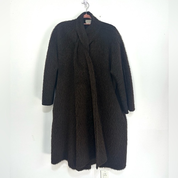 Vintage Gianfranco Ferre Alpaca Wool Blend Coat - Picture 6 of 16